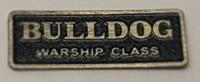 K2600-NPC D600 Class 41 Warship Diesel nameplate Bulldog Black